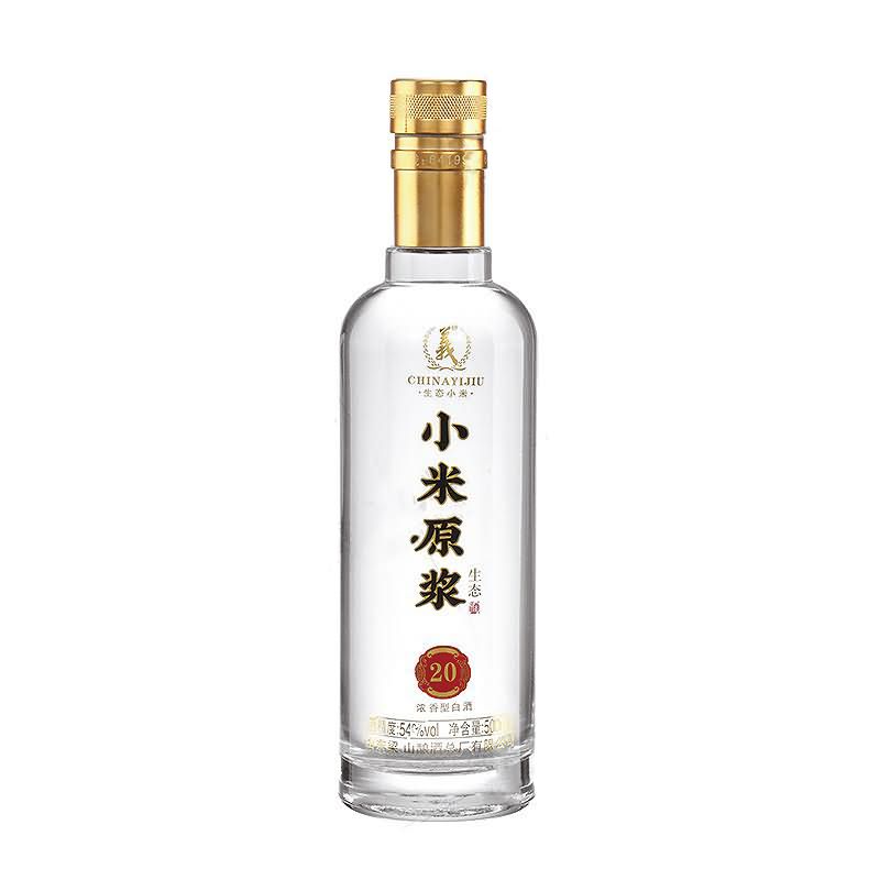晶白酒瓶-009  